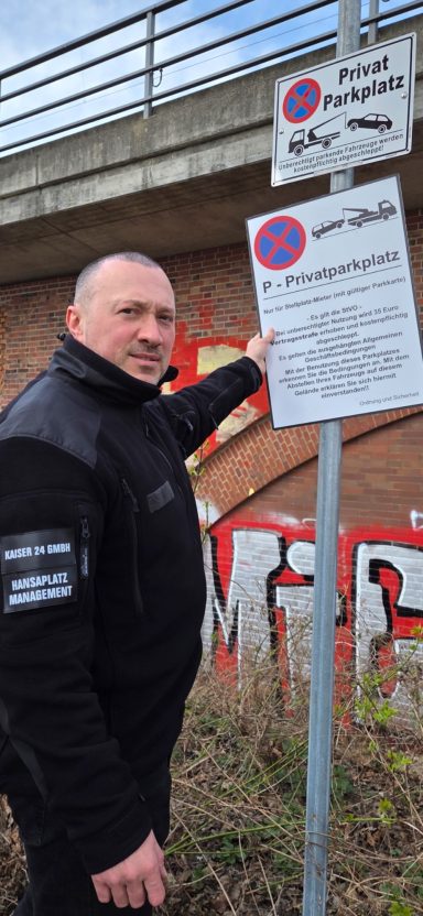 Private Parkflächen